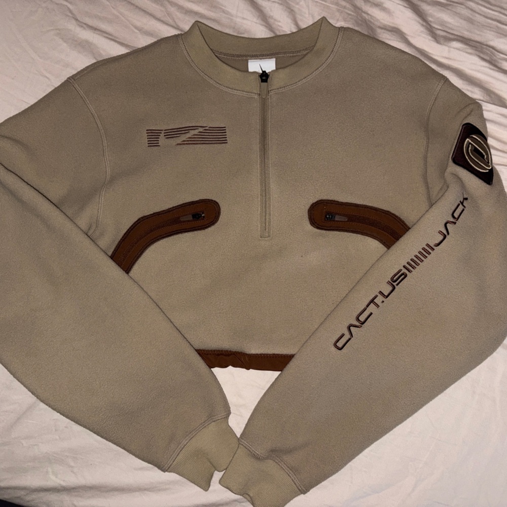 Cactus Jack by Travis Scott x Nike NRG BH PO Crew 'Khaki'